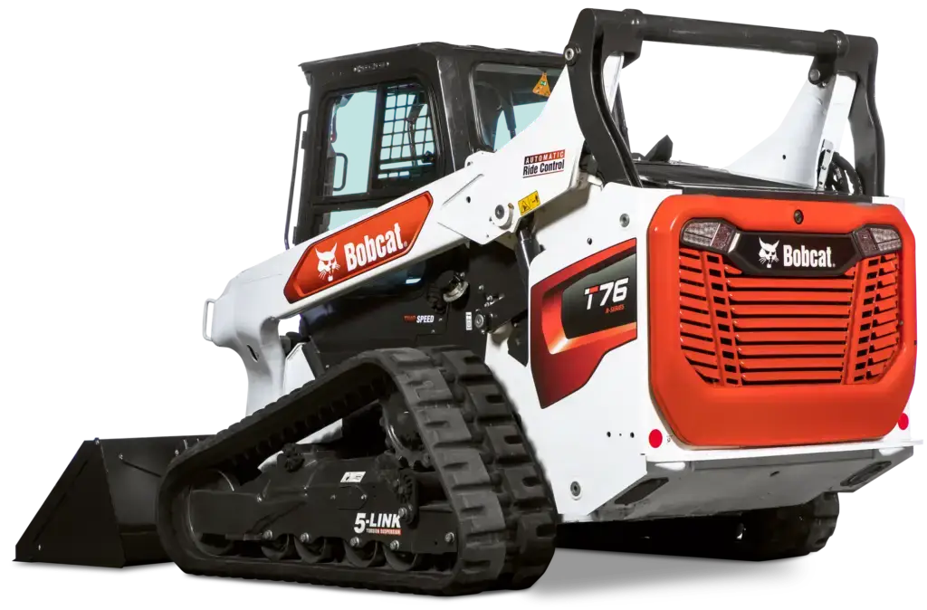 Bobcat T76 compact loader for rent at Ryno's Rental in Powell and Cody