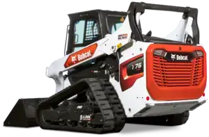 Bobcat T76 compact loader for rent at Ryno's Rental in Powell and Cody
