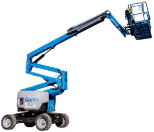 Genie man-lift available for rent at Ryno's