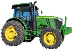 John-Deere-6135 tractor available to rent from Ryno's Rental